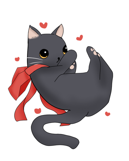 Black Cat Full Body